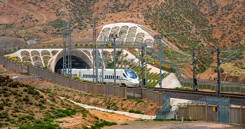 銀蘭高鐵香山隧道